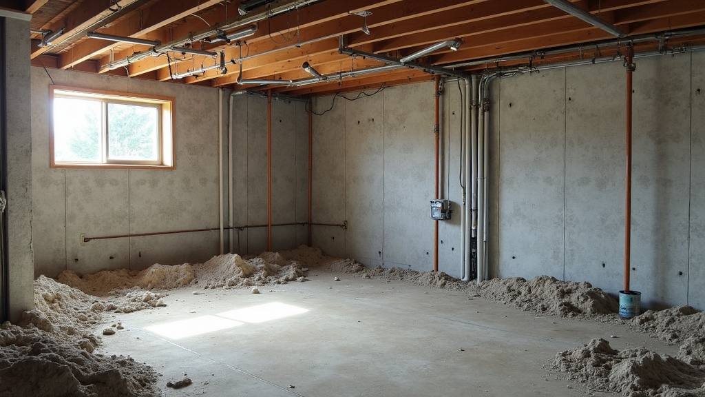 Basement waterproofing in Des Moines Iowa